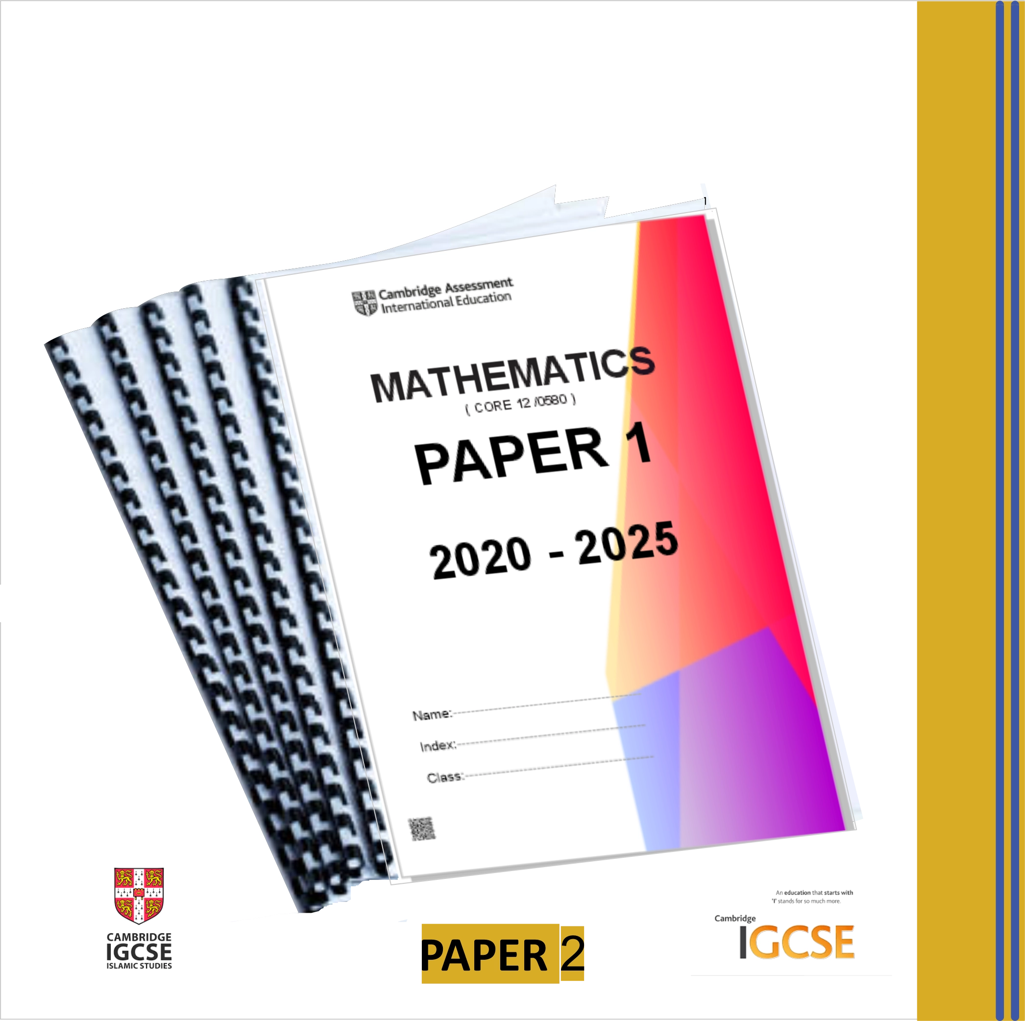 Mathematics Paper 1 (Core)  - view 3